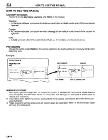 Предварительный просмотр 8 страницы Mazda 1996 Protege Workshop Manual