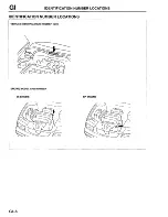 Предварительный просмотр 10 страницы Mazda 1996 Protege Workshop Manual