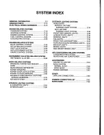 Предварительный просмотр 4 страницы Mazda 2000 Miata MX-5 Wiring Diagram