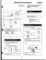 Предварительный просмотр 8 страницы Mazda 2000 Miata MX-5 Wiring Diagram