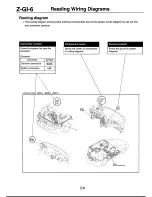 Предварительный просмотр 9 страницы Mazda 2000 Miata MX-5 Wiring Diagram