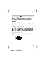 Предварительный просмотр 27 страницы Mazda 2002 626 Owner'S Manual