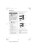 Предварительный просмотр 46 страницы Mazda 2002 626 Owner'S Manual