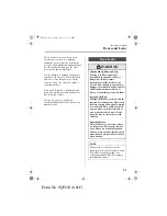 Предварительный просмотр 47 страницы Mazda 2002 626 Owner'S Manual