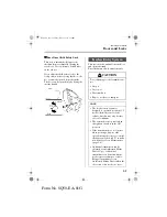 Предварительный просмотр 49 страницы Mazda 2002 626 Owner'S Manual