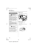 Предварительный просмотр 58 страницы Mazda 2002 626 Owner'S Manual