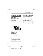 Предварительный просмотр 113 страницы Mazda 2002 626 Owner'S Manual