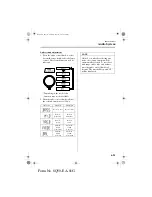 Предварительный просмотр 137 страницы Mazda 2002 626 Owner'S Manual