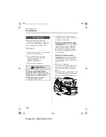 Предварительный просмотр 170 страницы Mazda 2002 626 Owner'S Manual