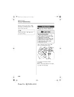 Предварительный просмотр 196 страницы Mazda 2002 626 Owner'S Manual