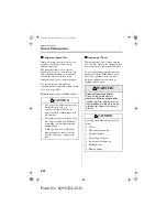 Предварительный просмотр 204 страницы Mazda 2002 626 Owner'S Manual