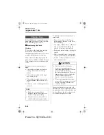 Предварительный просмотр 218 страницы Mazda 2002 626 Owner'S Manual