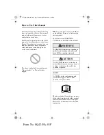 Предварительный просмотр 2 страницы Mazda 2002 Mazda MX-5 Owner'S Manual