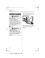 Предварительный просмотр 10 страницы Mazda 2002 Mazda MX-5 Owner'S Manual