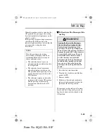 Предварительный просмотр 29 страницы Mazda 2002 Mazda MX-5 Owner'S Manual