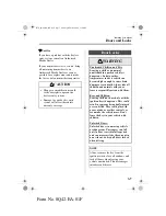 Предварительный просмотр 43 страницы Mazda 2002 Mazda MX-5 Owner'S Manual