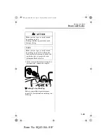 Предварительный просмотр 57 страницы Mazda 2002 Mazda MX-5 Owner'S Manual