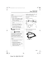 Предварительный просмотр 61 страницы Mazda 2002 Mazda MX-5 Owner'S Manual