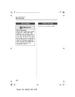 Предварительный просмотр 78 страницы Mazda 2002 Mazda MX-5 Owner'S Manual