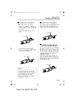 Предварительный просмотр 93 страницы Mazda 2002 Mazda MX-5 Owner'S Manual