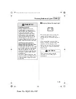 Предварительный просмотр 103 страницы Mazda 2002 Mazda MX-5 Owner'S Manual