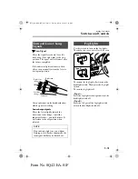 Предварительный просмотр 109 страницы Mazda 2002 Mazda MX-5 Owner'S Manual