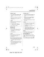 Предварительный просмотр 147 страницы Mazda 2002 Mazda MX-5 Owner'S Manual