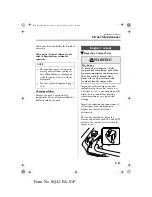 Предварительный просмотр 189 страницы Mazda 2002 Mazda MX-5 Owner'S Manual