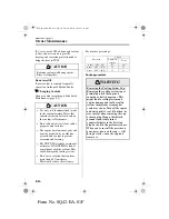 Предварительный просмотр 190 страницы Mazda 2002 Mazda MX-5 Owner'S Manual