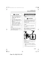 Предварительный просмотр 193 страницы Mazda 2002 Mazda MX-5 Owner'S Manual