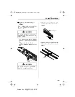 Предварительный просмотр 199 страницы Mazda 2002 Mazda MX-5 Owner'S Manual