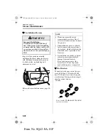 Предварительный просмотр 202 страницы Mazda 2002 Mazda MX-5 Owner'S Manual