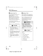 Предварительный просмотр 204 страницы Mazda 2002 Mazda MX-5 Owner'S Manual