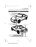 Предварительный просмотр 205 страницы Mazda 2002 Mazda MX-5 Owner'S Manual