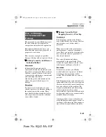 Предварительный просмотр 215 страницы Mazda 2002 Mazda MX-5 Owner'S Manual