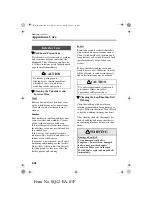 Предварительный просмотр 222 страницы Mazda 2002 Mazda MX-5 Owner'S Manual