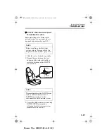 Предварительный просмотр 28 страницы Mazda 2003 Miata MX-5 Owner'S Manual