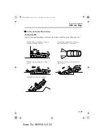 Предварительный просмотр 36 страницы Mazda 2003 Miata MX-5 Owner'S Manual