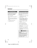 Предварительный просмотр 77 страницы Mazda 2003 Miata MX-5 Owner'S Manual