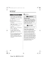 Предварительный просмотр 79 страницы Mazda 2003 Miata MX-5 Owner'S Manual