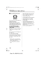 Предварительный просмотр 107 страницы Mazda 2003 Miata MX-5 Owner'S Manual