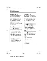 Предварительный просмотр 209 страницы Mazda 2003 Miata MX-5 Owner'S Manual