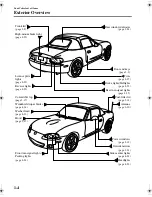 Предварительный просмотр 8 страницы Mazda 2003 MX-5 Miata Manual