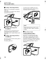 Предварительный просмотр 46 страницы Mazda 2003 MX-5 Miata Manual