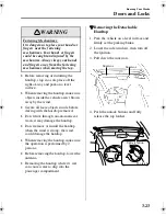 Предварительный просмотр 61 страницы Mazda 2003 MX-5 Miata Manual