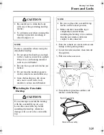 Предварительный просмотр 63 страницы Mazda 2003 MX-5 Miata Manual