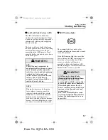 Preview for 102 page of Mazda 2003 Protege Owner'S Manual