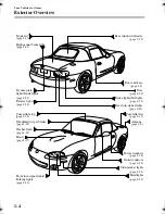 Предварительный просмотр 9 страницы Mazda 2004 Miata MX-5 Owner'S Manual