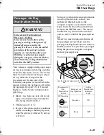 Предварительный просмотр 32 страницы Mazda 2004 Miata MX-5 Owner'S Manual