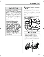 Предварительный просмотр 52 страницы Mazda 2004 Miata MX-5 Owner'S Manual